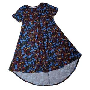 LULAROE Folk Art Print Carly Dress